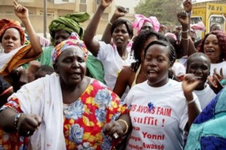 Marche de protestation devant le palais, LÂ’opposition Sénégalaise en ordre de bataille