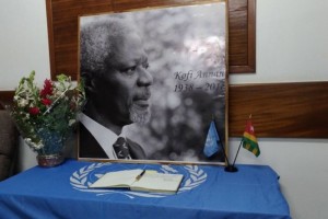 Togo: Hommages à  Kofi Annan au SNU à  Lomé