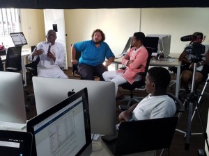 Côte d'Ivoire: L'école informatique NaN reçoit la visite de Alain Capo Chichi et Nicolas Sadirac, deux  experts informatiques