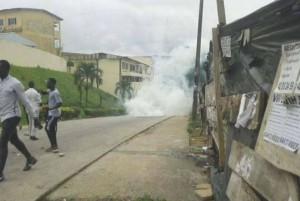 Côte d'Ivoire : Violents affrontements entre forces de l'ordre et FESCI à  Abidjan