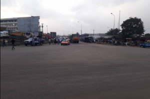 Côte d'Ivoire: Carrefour N'dotré, une opération de déguerpissement  de la police en cours