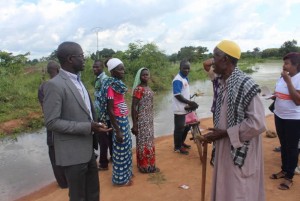 Côte d'ivoire : Bouaflé, les victimes de la crue du fleuve Bandaman reçoivent la compassion du gouvernement