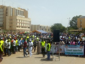 Burkina Faso : Manifestation contre la gouvernance du MPP et du président Kaboré