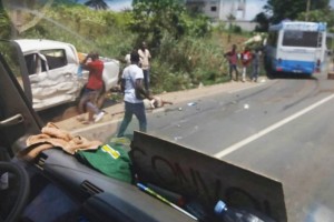 Côte d'Ivoire : Grave accident sur la route de Dabou, un mort et un blessé inconscient