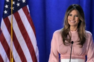 Ghana-USA: Melania Trump arrive à  Accra pour la cause des enfants