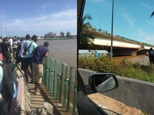 Côte d'Ivoire : Drame sur le pont De Gaulle, une fourgonnette tombe dans la lagune