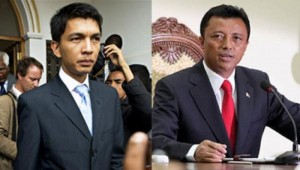 Madagascar : Présidentielle, Rajoelina et Ravalomanana en tête, avec 2,93%, le président sortant dénonce des «irrégularités»