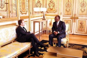 Côte d'Ivoire-France : Ouattara a échangé avec Macron et affirmé qu'il n'y avait pas de crispation politique au pays