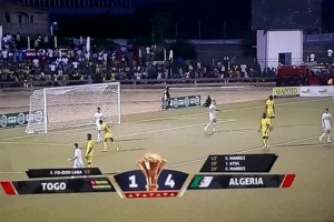 Togo-Algérie : Elim. CAN 2019, défaite des Eperviers 1-4 face aux Fennecs