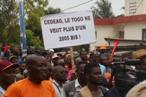 Togo : Rasions du retour de la C14 dans les rues