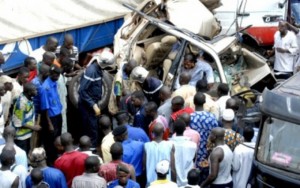 SénégalÂ : Quatre personnes périssent dans un accident de circulation à  Gossas, plusieurs blessés