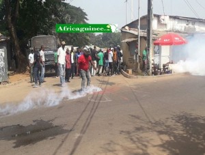 Guinée : Dixin, des manifestants dispersés par la police près du domicile de l'opposant Cellou Dallein