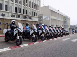 Côte d'Ivoire : Sécurisation des fêtes de fin d'année, des motards déployés à  Abidjan pour la répression des infractions liées au code de la route