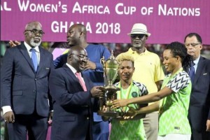 Nigeria : CAN féminine 2018, championnes, les Super Falcons rentrent à  Abuja