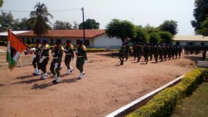 Côte d'Ivoire : Bouaké, les militaires du camp Génie célèbrent la Sainte Barbe