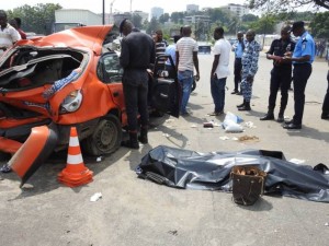 Côte d'Ivoire: Un carambolage entre quatre véhicules fait deux morts à  Adjamé